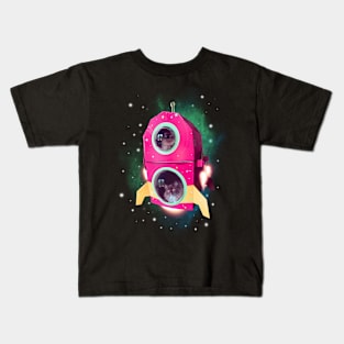 Cats In Space Kids T-Shirt